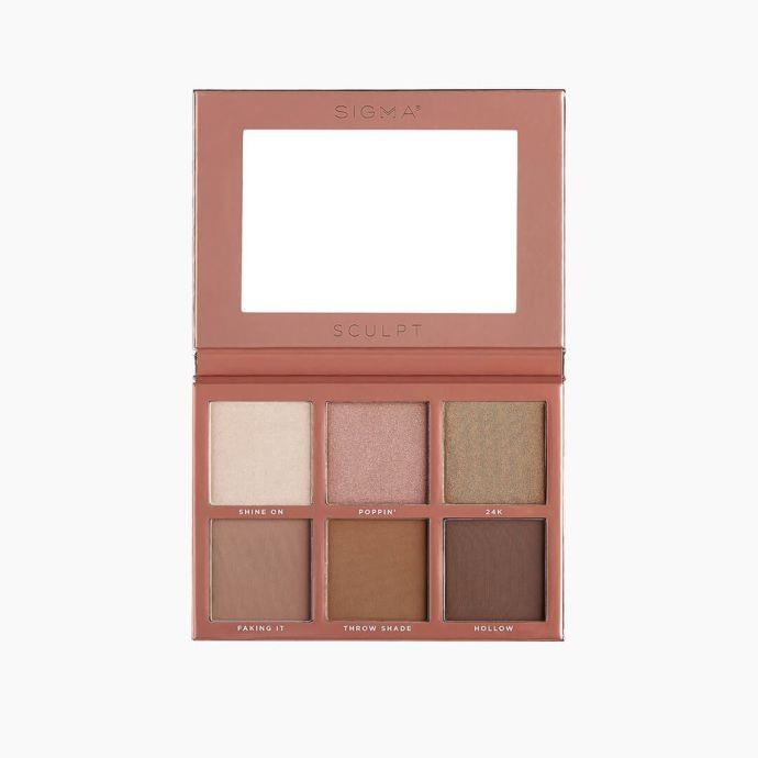 Actual product image Sigma Beauty Sculpt Highlight + Contour Palette (Highlighter, 27.48 g)