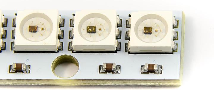 Actual product image Purecrea Neopixel Stick - 8x WS2812 RGB LED