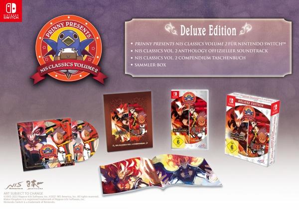 Image du produit NIS Prinny Presents Classics Volume 2 - Édition Deluxe (Switch, DE)