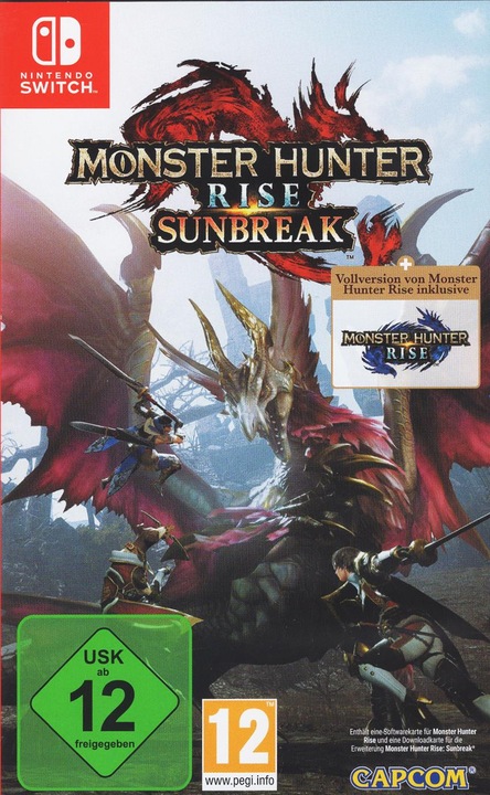 Immagine prodotto Nintendo Set Monster Hunter Rise + Sunbreak (Switch, Multilingue)