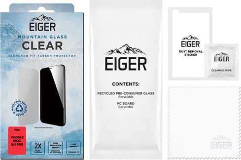 Actual product image Eiger Mountain Glass (1 Piece, Google Pixel 9, Google Pixel 9 Pro)