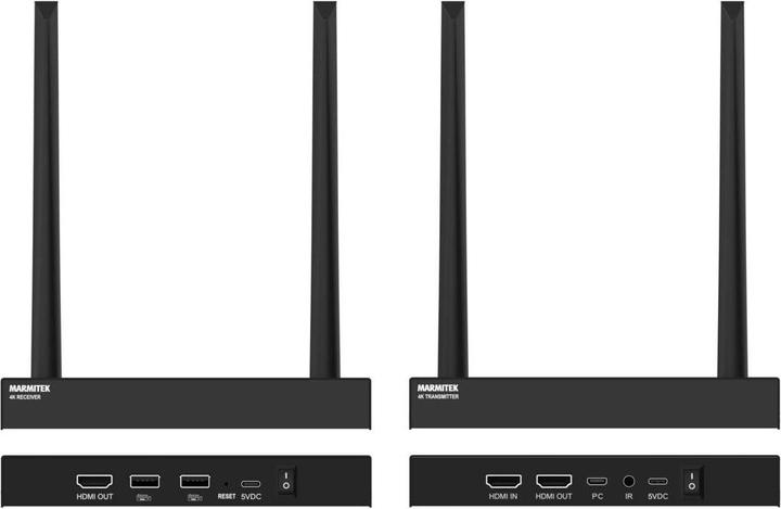 Actual product image Marmitek TV Anywhere Wireless 4K (50 m, HDMI 1, HDR, HDCP)