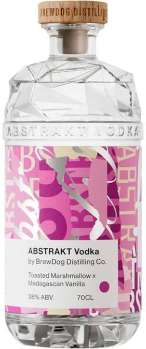 BrewDog Abstrakt Madagascan Vanilla X Toasted Marshmallow Vodka,7L (1 x 70 cl)