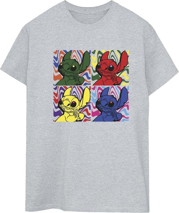 Immagine prodotto Disney Lilo & Stitch Pop Art Maglietta Ampia Donna (M)