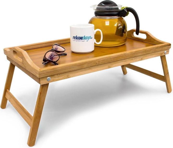 Produktbild Relaxdays Klappbares Betttablett