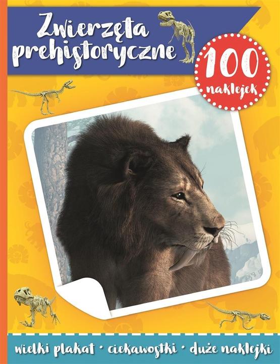 MD Creative 100 Aufkleber. Prähistorische Tiere