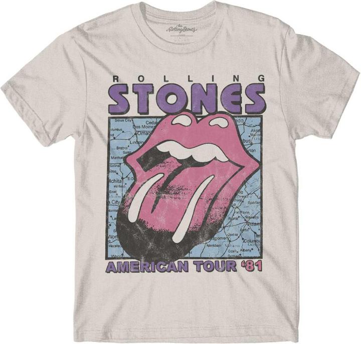 Produktbild The Rolling Stones American Tour Map (S)