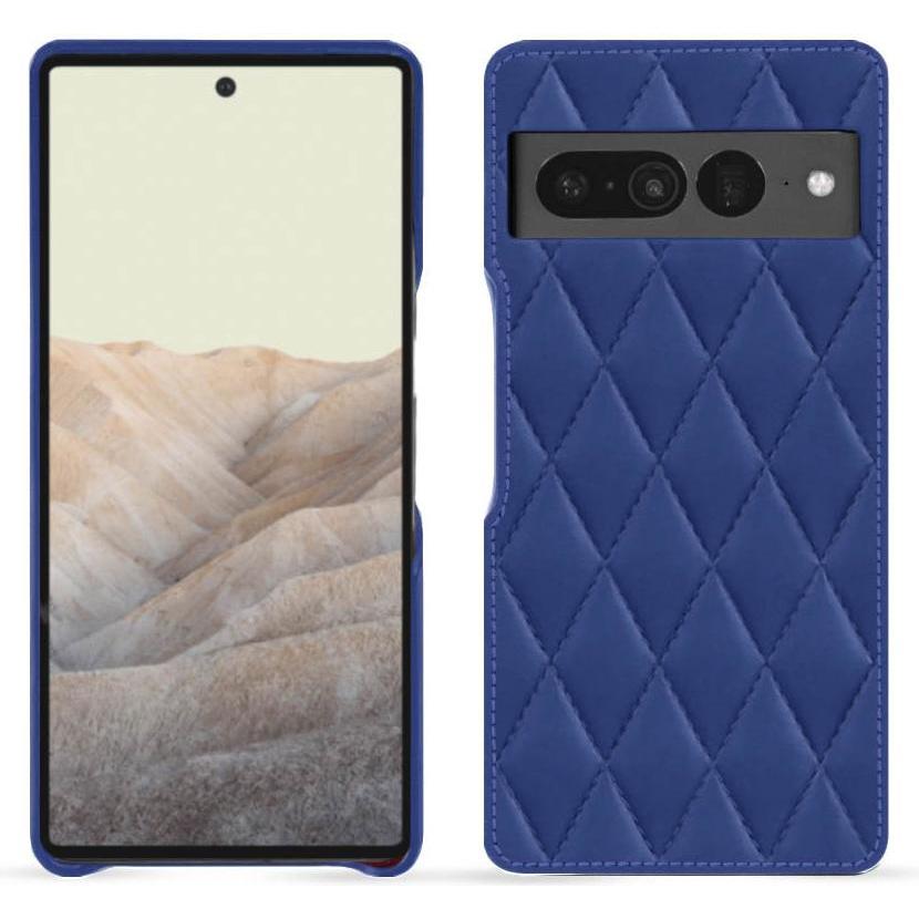 Thumbnail - Noreve Lederschutzhülle (Google Pixel 7 Pro), Smartphone Hülle, Blau