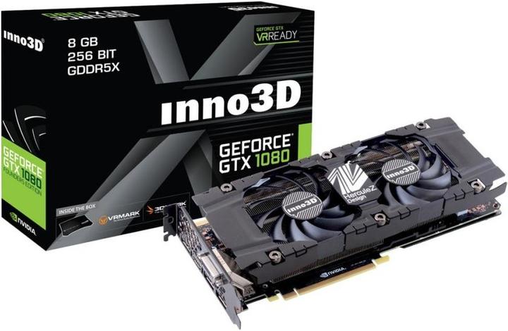 Actual product image Inno3D GeForce GTX 1080 Twin X2 (8 GB)