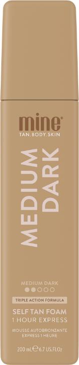 Immagine prodotto Minetan - Tan Foam 200 ml - Medium Dark (Schiuma autoabbronzante, 200 ml)