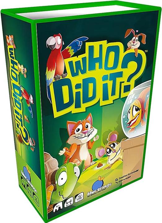 Produktbild Blue Orange Who Did It? (Deutsch, Englisch, Französisch, Italienisch, 3 - 6 Spieler)