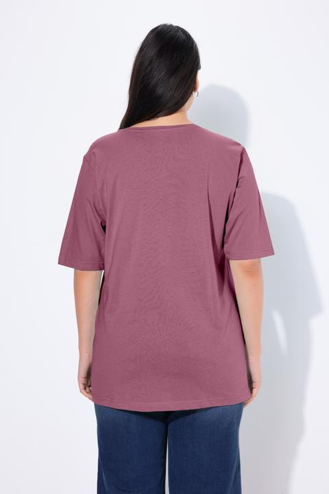 Immagine prodotto Ulla Popken Maglia dal taglio morbido con scollo rotondo e mezze maniche (46, 48)