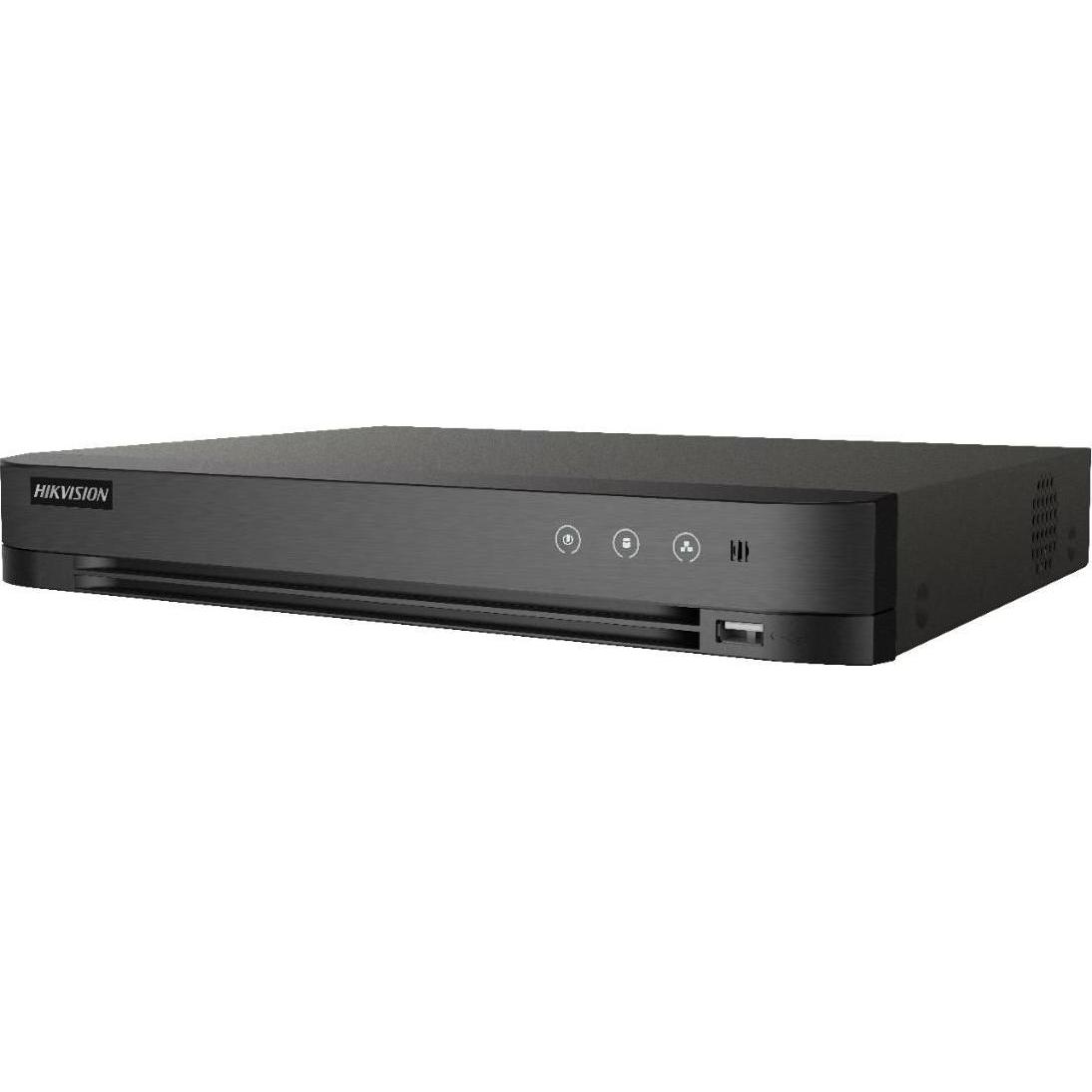 Hikvision IDS-7204HUHI-M1/S(C) (2560 x 1440 Pixels), Netzwerkkamera, Schwarz