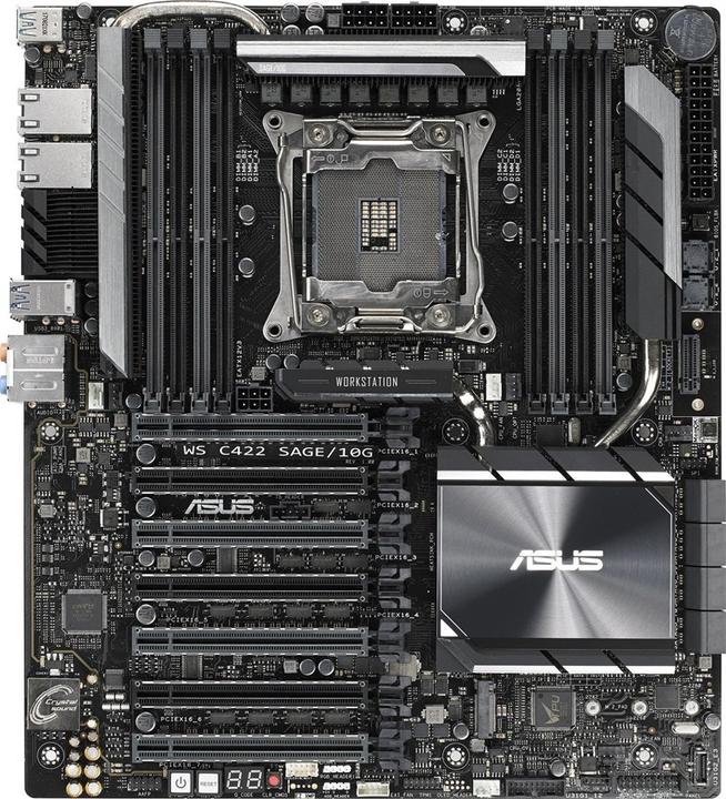 Produktbild ASUS WS C422 SAGE (LGA 2066, Intel C422, SSI CEB)