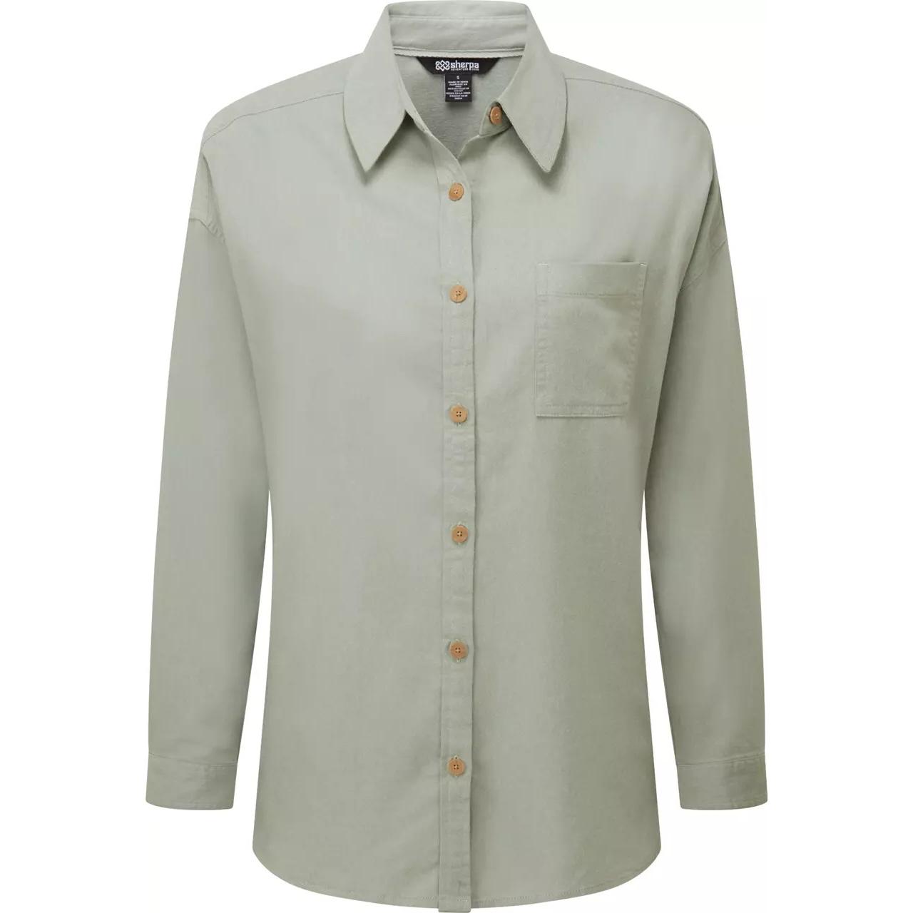 Sherpa Adventure Gear, Damen, Hemd, Palmo L/S Shirt Women, Grün, (L)