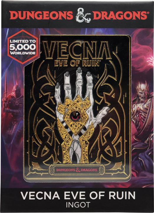Immagine prodotto Fanattik Lingotto di metallo di Dungeons & Dragons Vecna Eve of Ruin Edizione Limitata