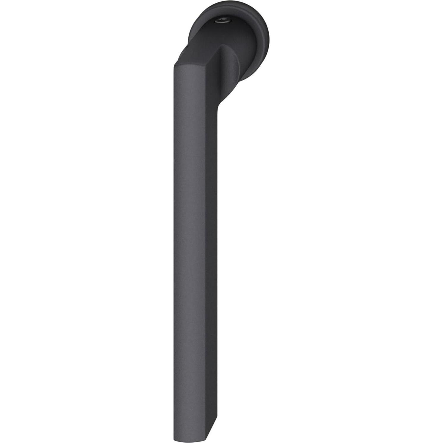 FSB, Türgriff + Fenstergriff, Fenster-Steckgriff 34 1035 minimalistisch, Aluminium schwarz matt (Türgriff)