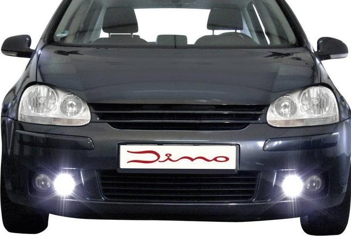 Produktbild Dino LEDTagfahrleuchten Grilleinsätzen für VW Golf 5