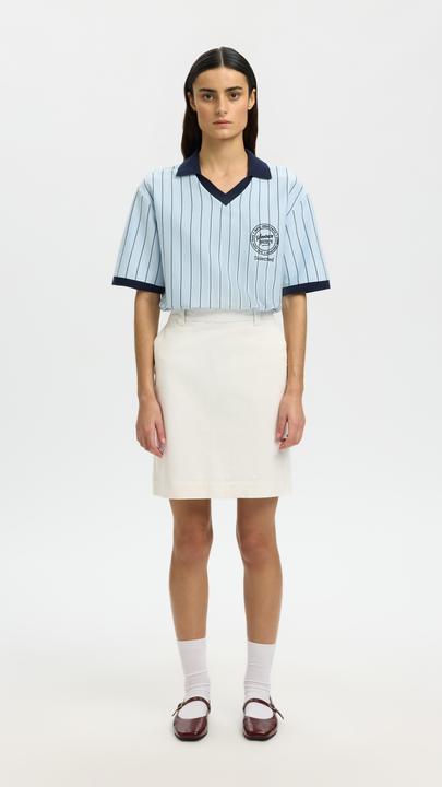 Produktbild Selected Baumwollmix Midirock (38)