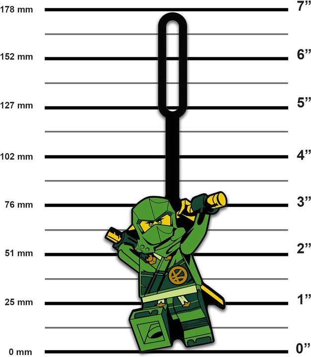 Produktbild LEGO Ninjago Lloyd Gepäckanhänger 9 cm (Schlösser & Anhänger)