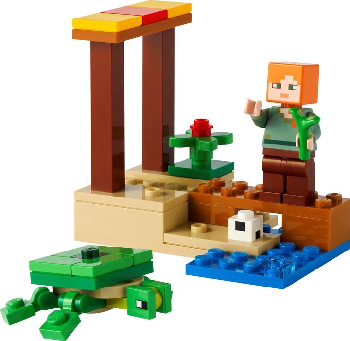 Produktbild LEGO Schildkrötenstrand (30432, LEGO Minecraft)