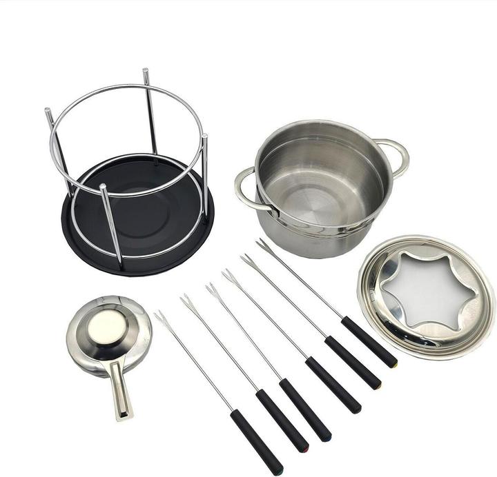 Produktbild Ohmex Fondue-Set FND-2210 (Käsefondue, Schokoladenfondue, Fondue Chinoise, Fondue Bourguignonne)