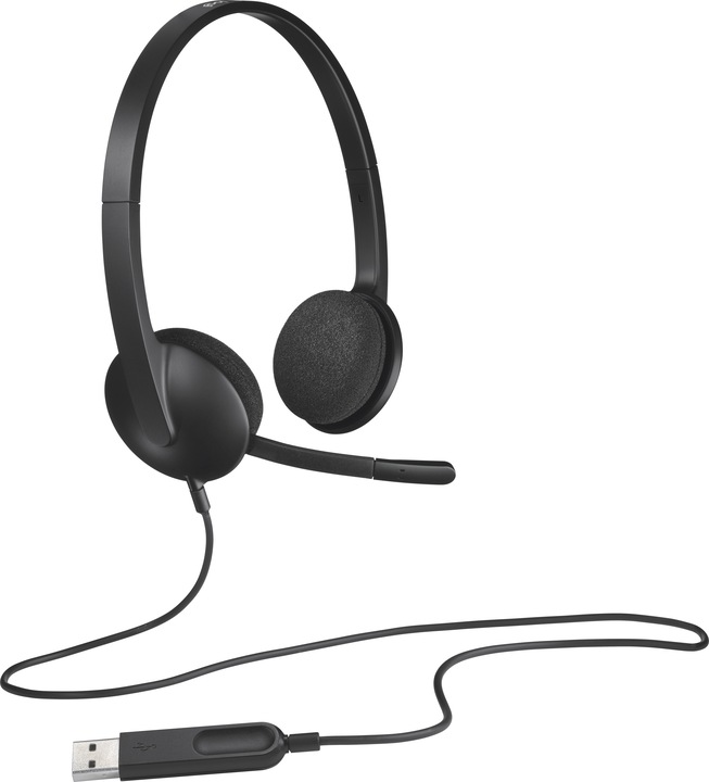 Image du produit Logitech H340 (Filaire, USB-A)