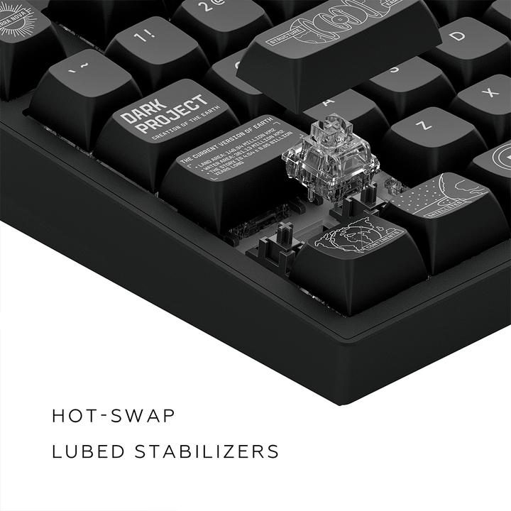 Produktbild Dark Project Dpkb Nova 81 Iso Black (DE, Kabelgebunden, Kabellos)