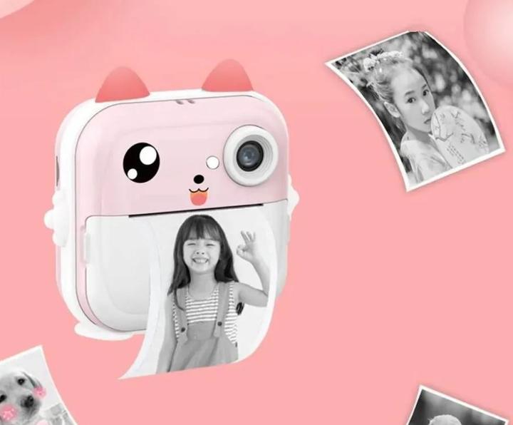 Produktbild Extralink Epp-003 Portable Mini Printer Pink With Camera, LCD Display