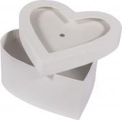 Produktbild Rayher Pappmaché Herz, FSC Recycled 100%, weiss