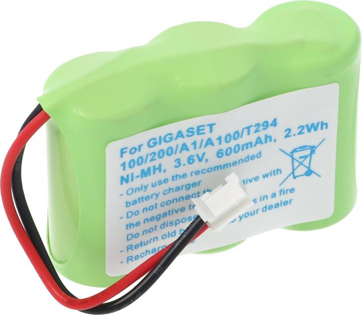 Actual product image Siemens Battery Gigaset 100, 200, A1, A100