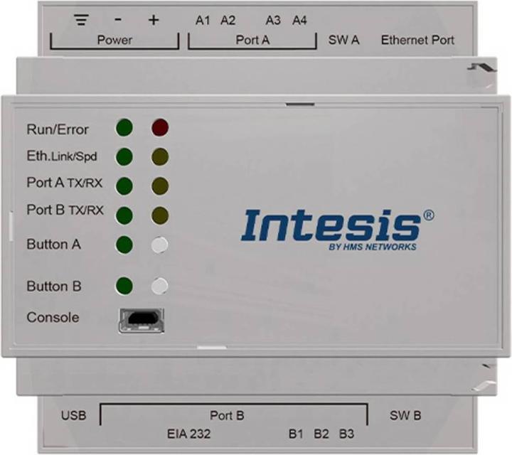 Produktbild Intesis Modbus/KNX Gateway 250 Datenpunkte (Register)