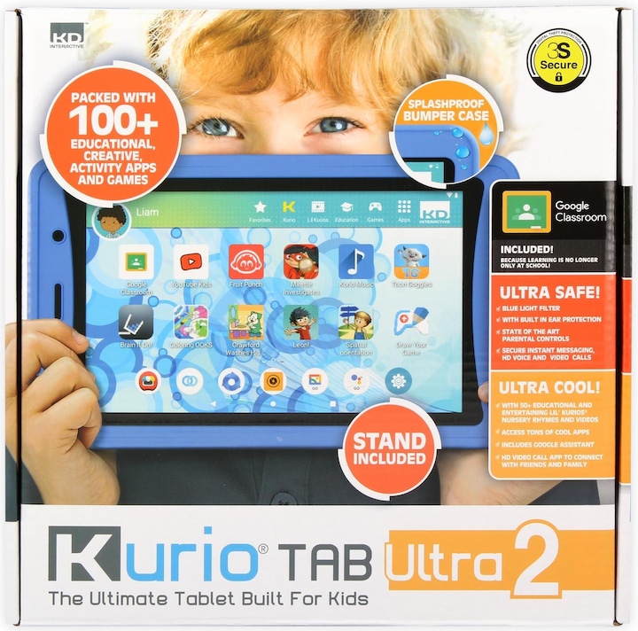 Produktbild KD Toys Kurio Tab Ultra 2 blau (Französisch, Italienisch, Deutsch)