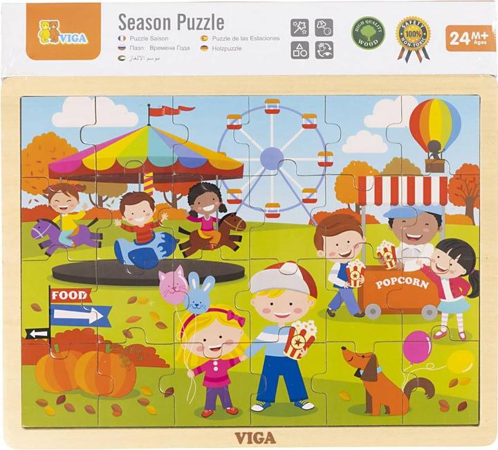 Produktbild Viga Toys Puzzle (24 Teile)