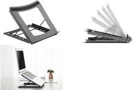 Produktbild Digitus DA-90368 Faltbarer Laptop aus Stahl