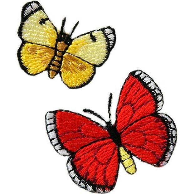 Mono Quick 2 Schmetterlinge (2 Stk., 3.30 x 2 cm) (6101)