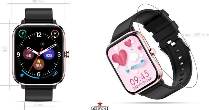 Immagine prodotto Giewont Smartwatch GW230-3 Oro Rosa Nero