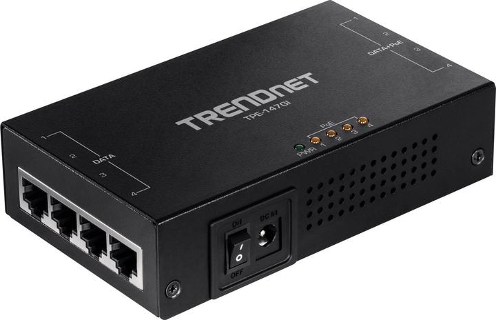 Produktbild Trendnet 65W 4-Port Gigabit PoE+ (4 Ports)