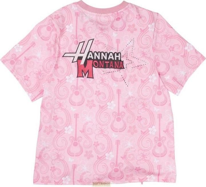 Actual product image Loungefly Disney by Tee T-Shirt Unisex Hannah Montana Shirred Hem Size M (M)