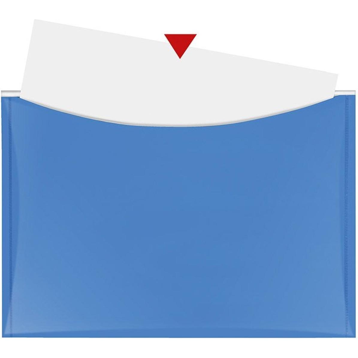Magni, Mappe, Dokumententasche A4 PP Velocolor blau (A4, 1 x)