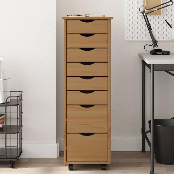 Actual product image vidaXL Rollschrank (34 x 39 x 103 cm)