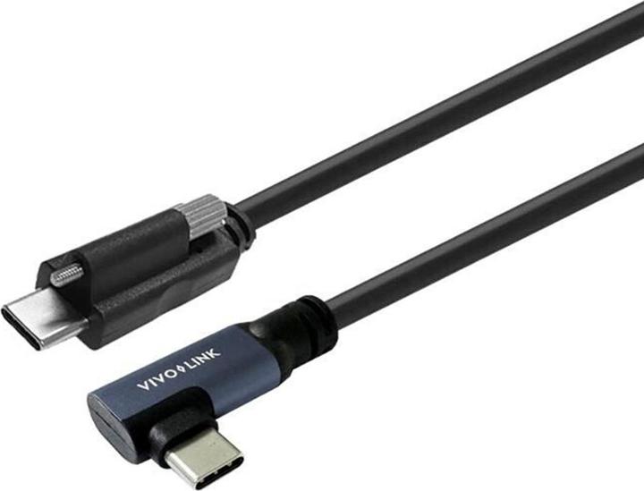 Produktbild Vivolink USB-C to USB-C Angled Cable (4 m, USB 3.2 Gen 2x2, 100 W)