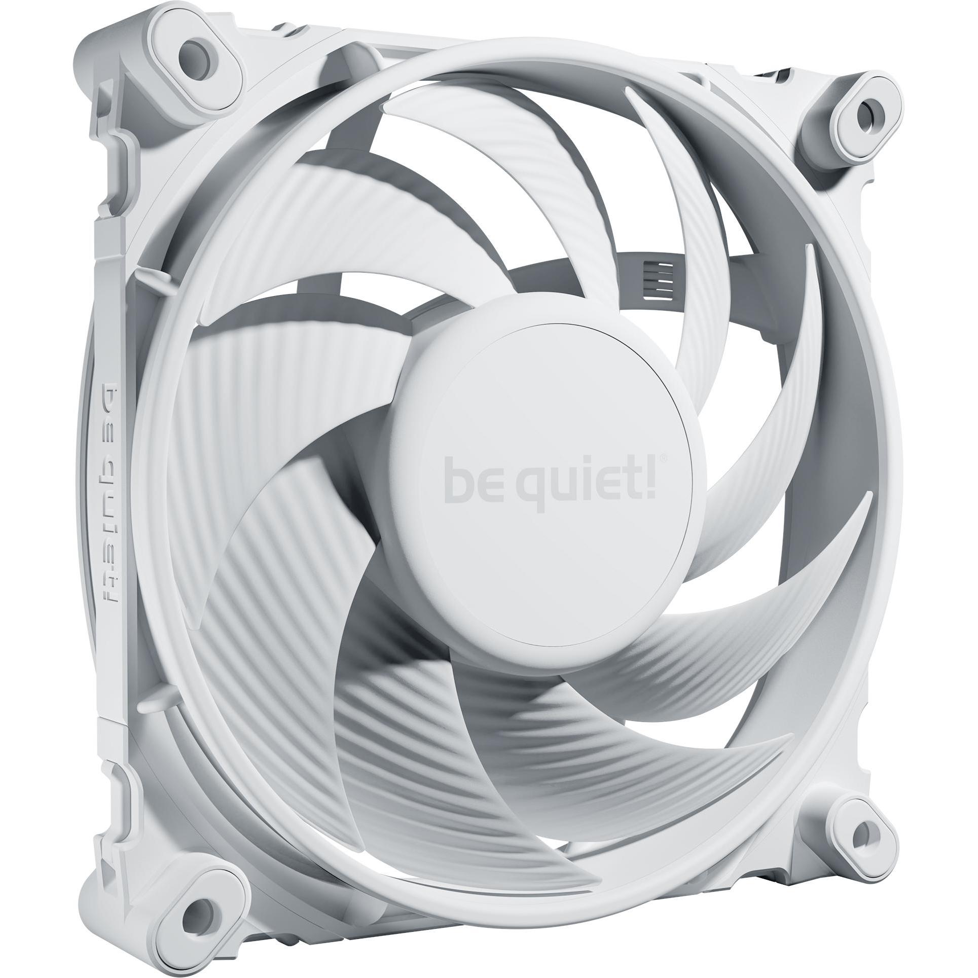 be quiet! SILENT WINGS 4 White 120mm PWM (120 mm, 1 x), PC Lüfter, Weiss