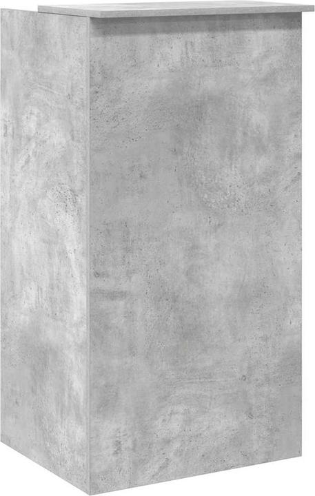 Immagine prodotto VidaXL Bancone reception grigio cemento 55x50x103,5 cm bancone reception in legno