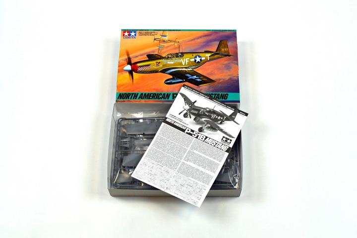 Actual product image Tamiya P-51B Mustang