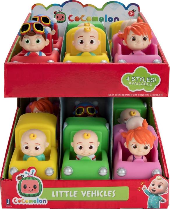 Actual product image Jazwares CoComelon Mini Vehicles