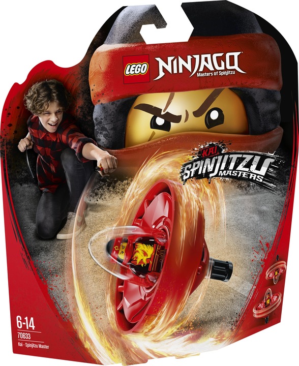 Actual product image LEGO Spinjitzu Master Kai (70633, LEGO Ninjago)