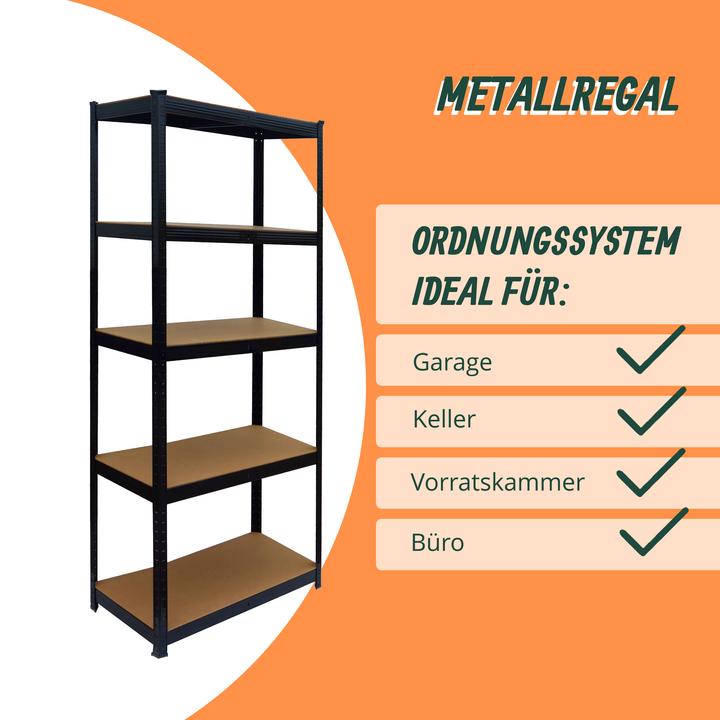 Actual product image Relaxdays heavy-duty shelf