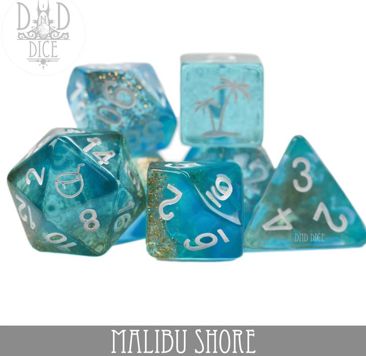 Actual product image DnD Dice Malibu Shore Dice Set