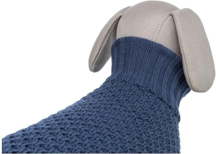Actual product image Trixie Jumper Norwood XS, 27 cm, dark blue (XS, Dog jumper)